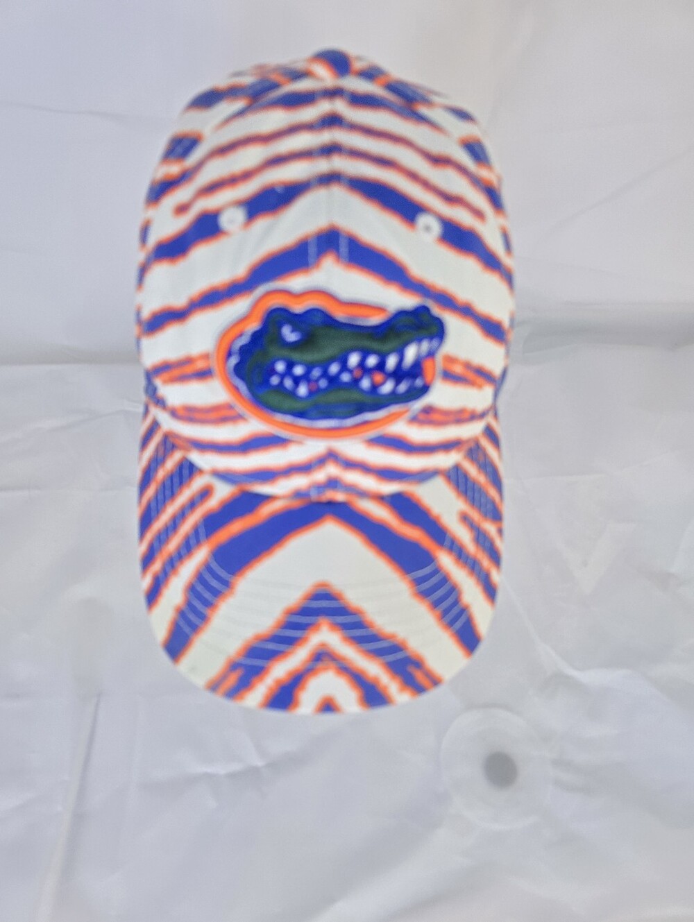 Vintage 90s Florida Gators Zebra Snapback Hat Top of the World